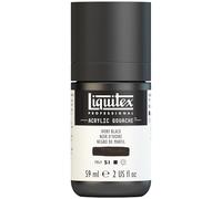 Liquitex Professional Gouache acrílico extrafino viscocidad Baja, Tubo 59 ml, Negro marfil, 59