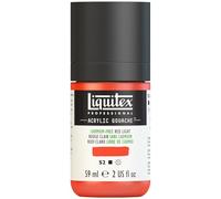 Liquitex Professional Gouache acrílico extrafino viscocidad Baja, Tubo 59 ml, Rojo