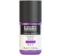 Liquitex Professional Gouache acrílico extrafino viscocidad Baja, Tubo 59 ml, Violeta fluorescente