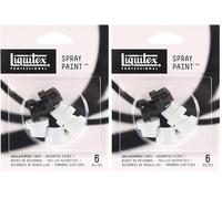 Liquitex Professional - Set de 6 boquillas variadas para aerosoles (Paquete de 2)