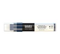 Liquitex Rotulador de Pintura acrílica, Punta Ancha, Tono Azul de Prusia, 15 mm