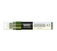 Liquitex Rotulador de Pintura acrílica, Punta Ancha, Tono Verde de Hooker Permanente, 15 mm