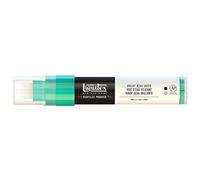 Liquitex Rotulador de Pintura acrílica, Punta Ancha, Verde Agua Brillante, 15 mm