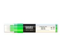 Liquitex Rotulador de Pintura acrílica, Punta Ancha, Verde Fluorescente, 15 mm