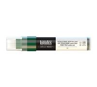 Liquitex Rotulador de Pintura acrílica, Punta Ancha, Verde ftalo (Sombra Azul), 15 mm