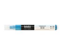 Liquitex Rotulador de Pintura acrílica, Punta Fina, Azul Fluorescente, 2 mm