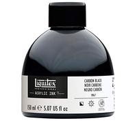 Liquitex Tinta acrílica Ink Profesional Frasco 150 ml, Negro carbón