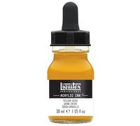Liquitex Tinta Acrílica Ink Profesional Frasco 30 ml, Óxido de Hierro Amarillo