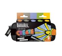 Liquitex WWYC Acrílico Basics - Set Pintura para Tela (9 piezas)