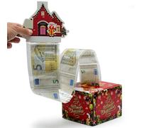 Lircentoud Geschenkbox DIY (Weihnachten,Stil 1),Mystery box,überraschungsbox,Surprise box,Geschenkbox Weihnachten,Geschenkkartons,Faltbare Box,Geschenkkartons,gift Wrap,Geldgeschenk