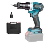 LIROPAU Remachadora de batería compatible con Makita 18V-26V Batería | Herramienta de remachado eléctrico sin escobillas con dos modos con cabezal de remache M6 (sin batería, sin cargador)