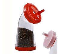 lisutupode 2 molinillos manuales de semillas de sésamo portátiles de 5 x 12 cm, herramienta trituradora de condimentos a mano, fácil de girar, molinillo de especias para sésamo, molinos de sal y