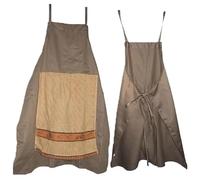 Lisutupode Works Apron For Prank Adult 73 x 67 x 1 cm Chef's Broma Apron, Delantales de relleno creativos para hombres, regalo con bolsillo Novelty ajustable delantal cocina hombre