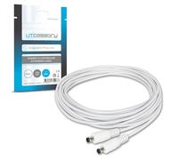 Litcessory Power al Controlador Cable de Extensión para Philips Hue Lightstrip Plus/Gradient, NO para Solo y Omniglow Tira de Luz (7.5 m, 1 Unidad, Blanco)