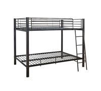 Litera de matrimonio doble metalica 135cm