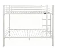 Litera doble "adam" con somier - 140 x 190 cm - blanco