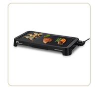 LITTLE BALANCE 8552 Easy Plancha 2000 XL: Plancha eléctrica para 6-8 personas, con una superficie de cocción XXL, apta para todo tipo de alimentos, 2000 W, color