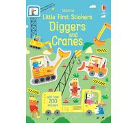 Mis primeras pegatinas: Excavadoras y grúas – Usborne