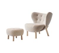 Little Petra VB1 Sillón Karakorum 003/Roble Aceitado In TD1 Puf