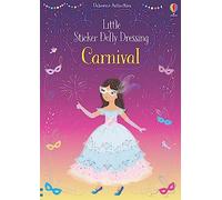 Usborne Libro Little Sticker Dolly Dressing Carnival