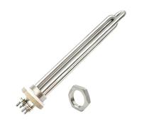 LIUCH Elemento calefactor tubular de 12 V/24 V/36 V/48 V DN25 CC solar(Heater nut,12v 600w BSP)