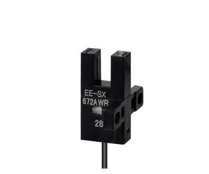 LIUCH Interruptor fotoeléctrico Sensor Tipo U Cable de 1m EE-SX670 EE-SX671-WR EE-SX672 EE-SX672P EE-SX674P PNP NPN Interruptor de proximidad(EE-SX672A-WR)
