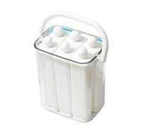 LIUZIKUN Juego de silicona con diseño de fácil liberación para hacer palitos de hielo caseros y fiestas de cócteles