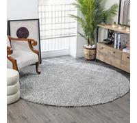 Livabliss Home Shaggy Rug - Alfombra Salon Grande Habitacion, Dormitorio - Alfombra Pelo Largo Berber Abstracta, Pelo Grueso y Esponjoso - Alfombras Grande de 200cm, Gris