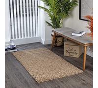 Livabliss Home Shaggy Rug - Alfombra Salon Grande Habitacion, Dormitorio - Alfombra Pelo Largo Berber Abstracta, Pelo Grueso y Esponjoso - Alfombras Grande de 80x150cm, Beige Claro