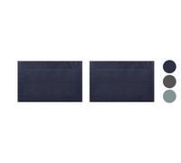 LIVARNO® Alfombrilla de ducha de rizo, 2 unidades.