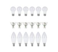 LIVARNO® Bombillas LED GU10 4,8 W / E27 4,2 W / E14 4,2 W 6 uds.