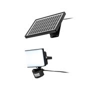 LIVARNO® Foco solar LED con sensor de movimiento (Negro)