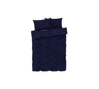 LIVARNO home Ropa de cama de microfibra 260 x 220 cm (Azul oscuro)