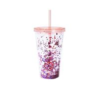 LIVARNO HOME Vaso con tapa 350 ml (Rosa)