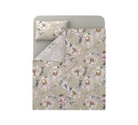 LIVARNO® Juego de funda nórdica de satén, 3 piezas. (Beige)