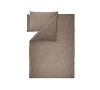 LIVARNO® Ropa de cama de muselina 260 x 220 cm (Braun)