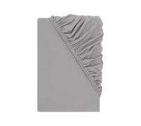 LIVARNO® Sábana bajera ajustable de jersey, 90-100 x 200 cm (gris)