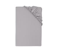 LIVARNO® Sábana bajera ajustable de satén de lujo, 90-100 x 200 cm (Grau)