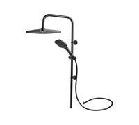 LIVARNO® Set de ducha de cabeza XXL (negro)
