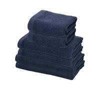 LIVARNO® Set de toallas, 6 piezas (Azul)