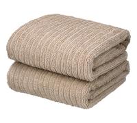 LIVARNO® Toalla de mano de rizo pack 2 (beige)