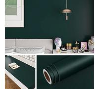 Livelynine 40CMx10M Rollo Vinilo Autoadhesivo Mesa Vinilos para Puertas de Armario Papel Forrar Muebles Verde Escritorio Estanteria Pelicula Adhesiva Para Muebles Papel Adhesivo para Muebles Infantil