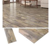 Livelynine Suelo Vinilico Autoadhesivo Madera Marron Claro 90x15CM Laminas Vinilo Adhesivo Suelo Baño Cocina 36-Piezas Baldosas Adhesivas Suelo Madera Rustica Suelos de Vinilo Adhesivos para Suelos