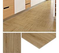 Livelynine Suelo Vinilo Autoadhesivo Baño Madera Natural Baldosas Adhesivas Suelo Cocina 30x30 16 Baldosas Impermeable Suelos Vinilico Autoadhesivo Efecto Madera Laminado Piso Adhesivo para el Suelos