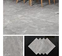 Livelynine Suelo Vinilo Autoadhesivo Gris Suelo Vinilo Efecto Marmol Vinilico Suelos Cocina Vinilico Autoadhesivo Baño Losetas Vinilos para Suelos Baldosas Adhesivas Lavable 30x30CM 4 Losetas