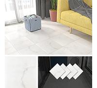 Livelynine Suelo Vinilo Autoadhesivo Moderno Suelo Vinilico Baño Y Cocina 30x30 Vinilo Suelos Autoadhesivo Antiralladurassuelo Baldosas Adhesivas Suelos, 4 Losetas Vinilos para Blanco/Azul/Rosa