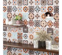 Livelynine Vinilo Cocina Azulejos Rollos 40CMx10M Vinilo Adhesivo Pared Baño Impermeable Papel Autoadhesivo Pared Baño Papel Pintado Pareds Cocina Vinili Adhesivo Muebles Suelo Vinili Rollo Dormitorio
