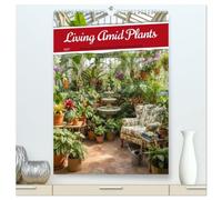 Living Amid Plants (High Quality Premium Wall Calendar 2027 DIN A2 portrait),CALVENDO 12 Month Wall Calendar: The dream homes of true plant lovers - ... inspiration, and extraordinary architecture.