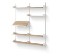 Living Librería 1900 Roble/ Blanco
