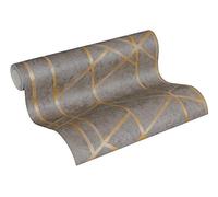 Livingwalls 369241 Metropolitan Stories Francesca Milano - Papel pintado (10,05 m x 0,53 m), Gris, metálico., 10,05 m x 0,53 m